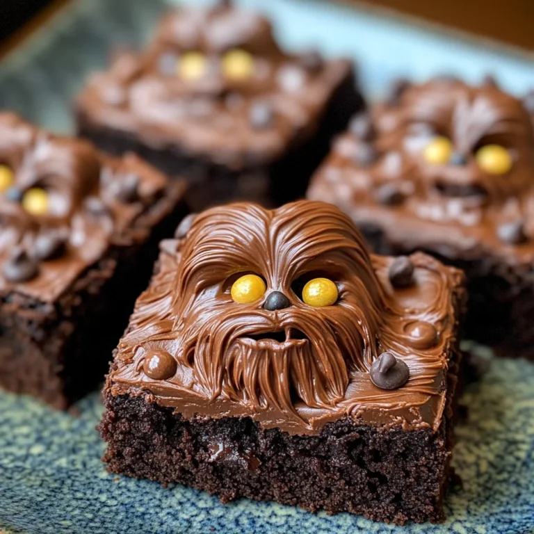 Star Wars Chewbacca Brownies