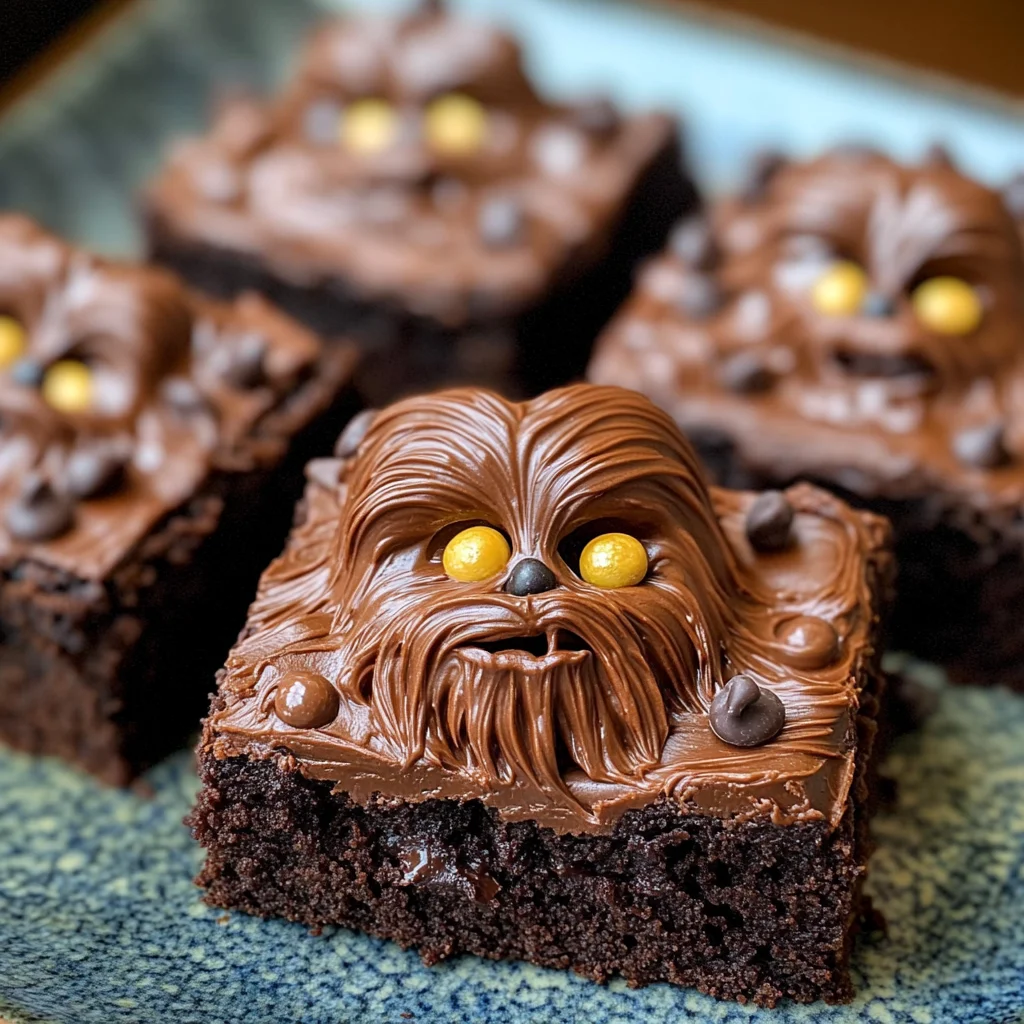 Star Wars Chewbacca Brownies