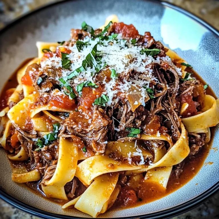 Sunday Slow Cooker Beef Ragu Recipe
