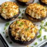 Tasty Crab Stuffed Portobello Mushrooms