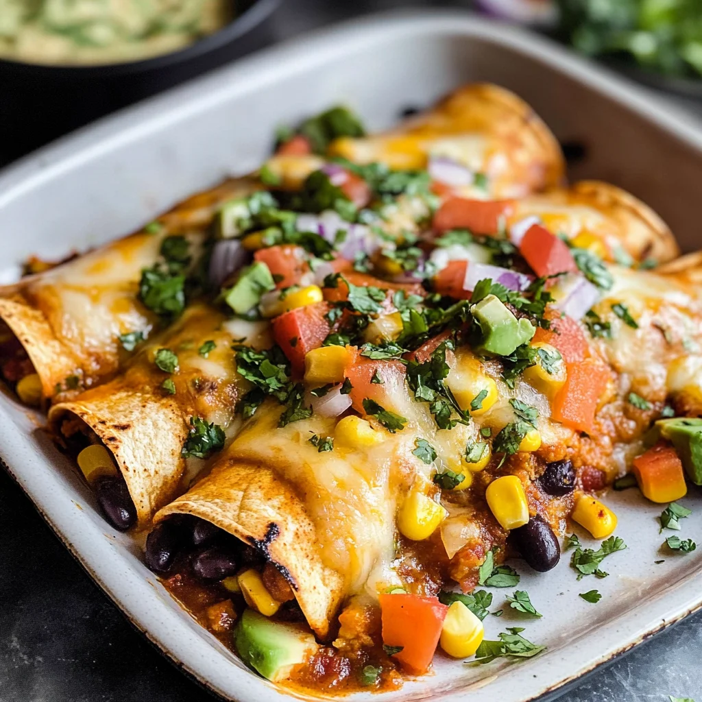 Vegetarian Enchiladas