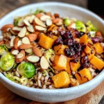 Wild Rice Harvest Bowls with Fig Balsamic Vinaigrette