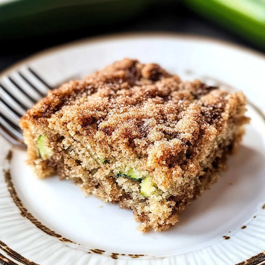 Zucchini Coffee Cake Recipe