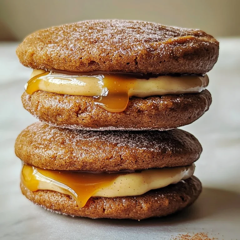 Apple Cider Whoopie Pie Cookies with Caramel