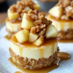 Apple Crisp Mini Cheesecakes