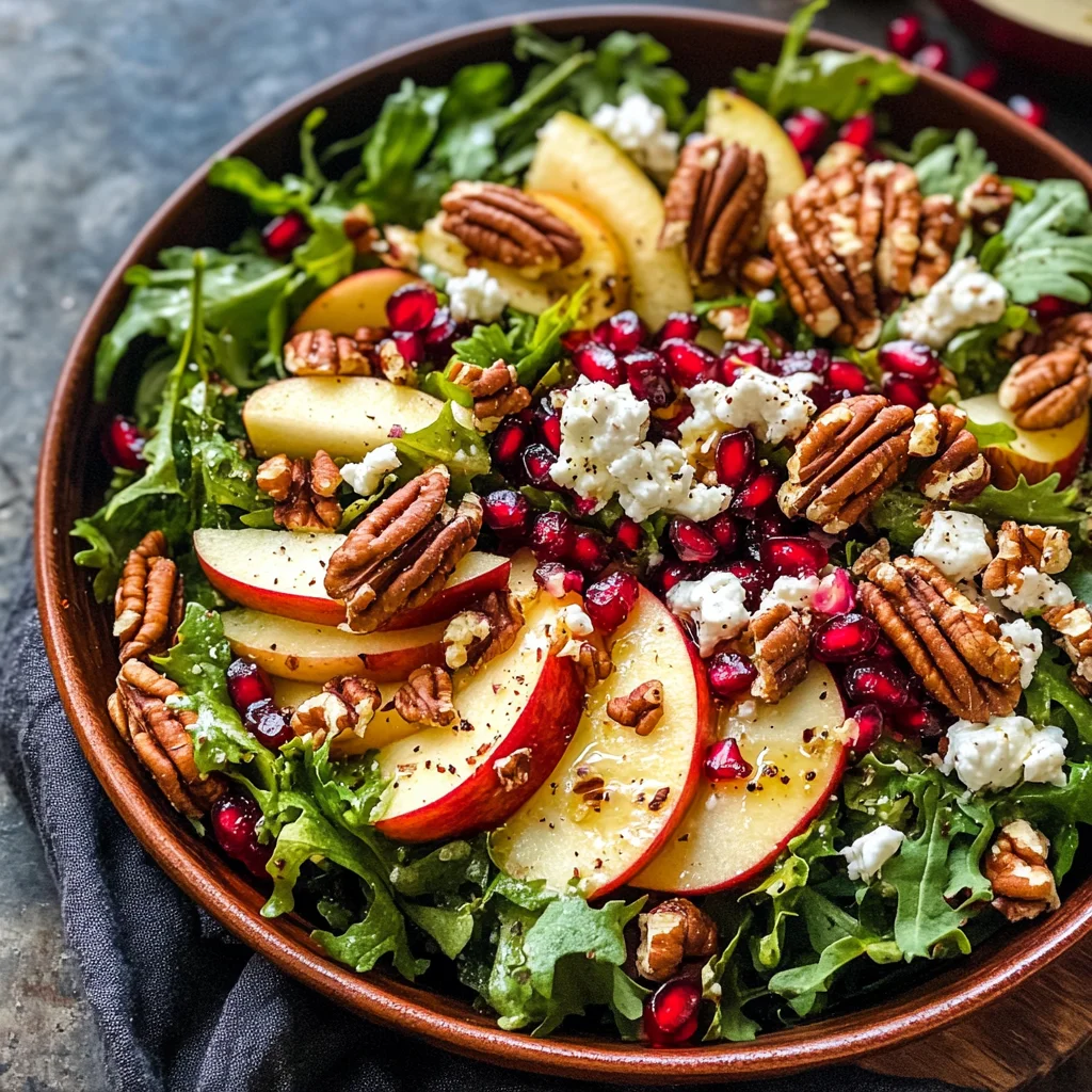 Autumn Harvest Honeycrisp Apple and Feta Salad