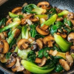 Bok Choy and Mushroom Stir Fry