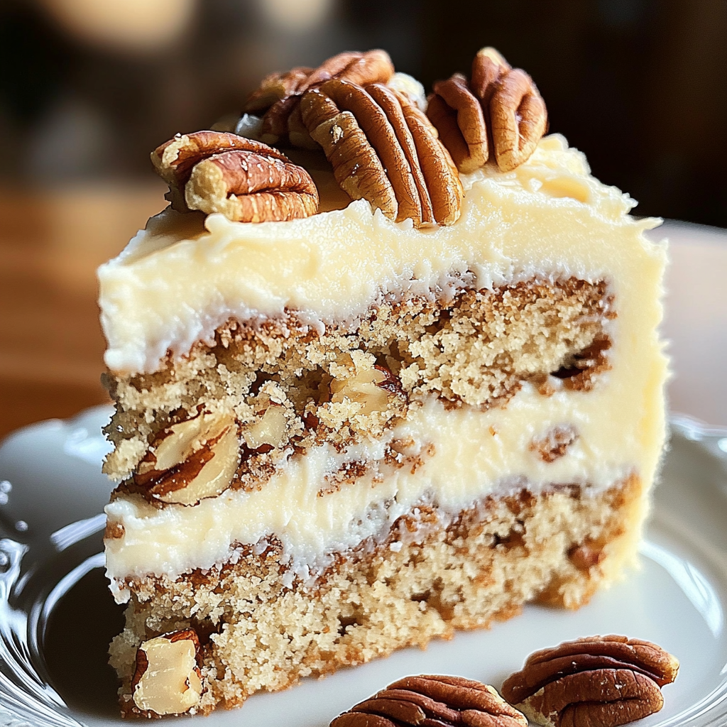 Butter Pecan Bliss Cake: A Toasty, Creamy Dream That’s Pure Comfort in Every Slice