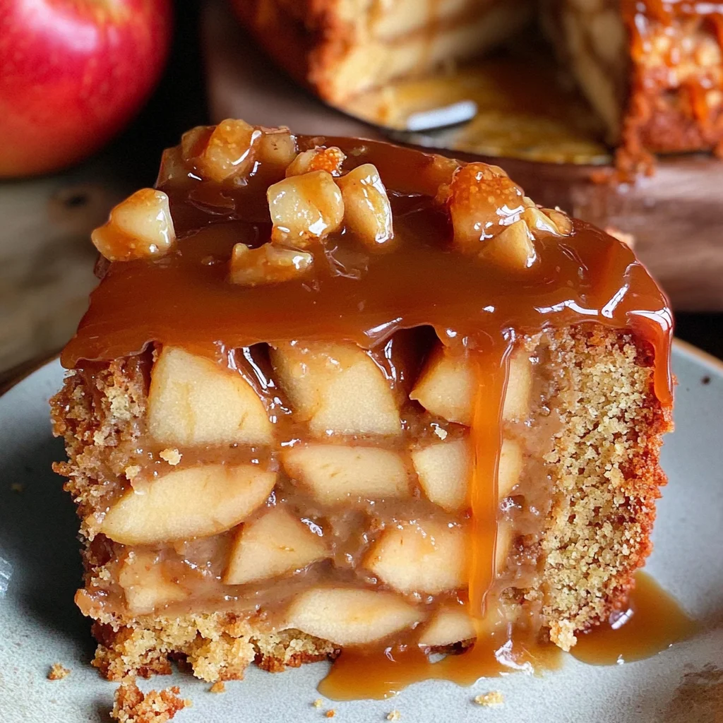 Caramel Apple Cake