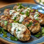 Chicken Kofta with Garlic Yogurt Sauce Recipe: A Must-Try!