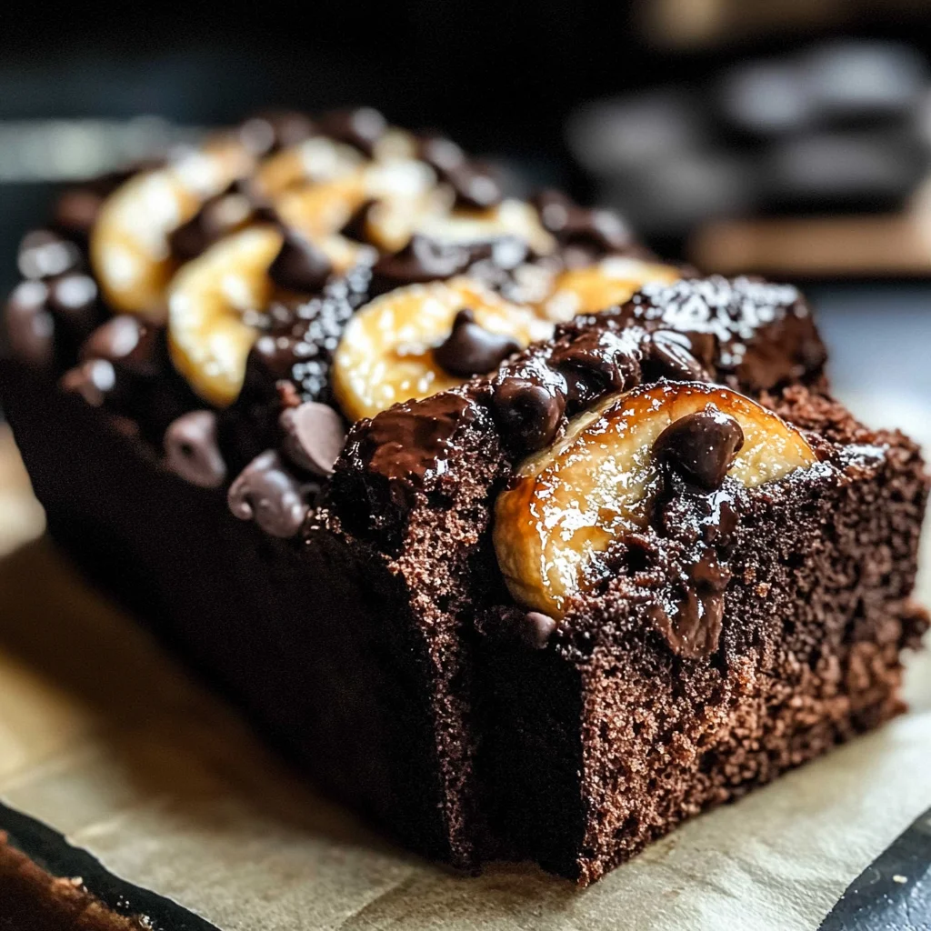 Chocolate Espresso Banana Bread