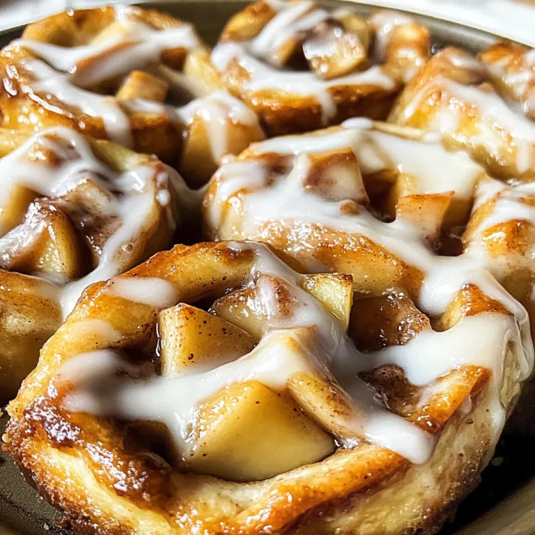 Cinnamon Roll Apple Pie