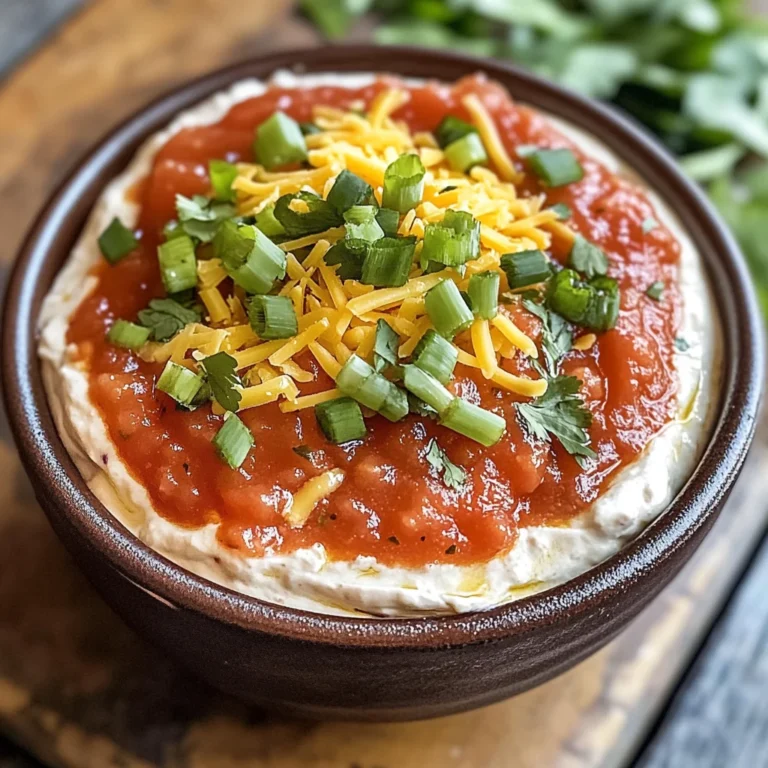 Cream Cheese Salsa Dip