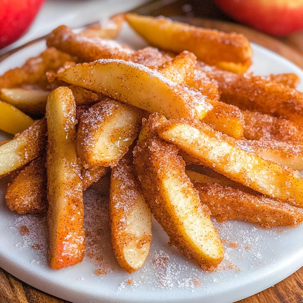 Crispy Air Fryer Apple Fries
