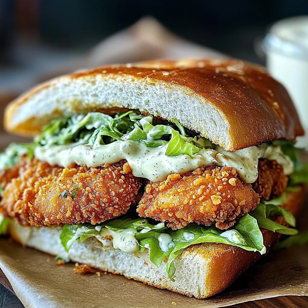 Crispy Chicken Caesar Sandwich: A Delicious Twist on a Classic Favorite
