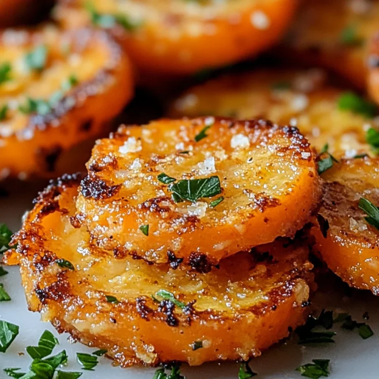 Crispy Smashed Carrots