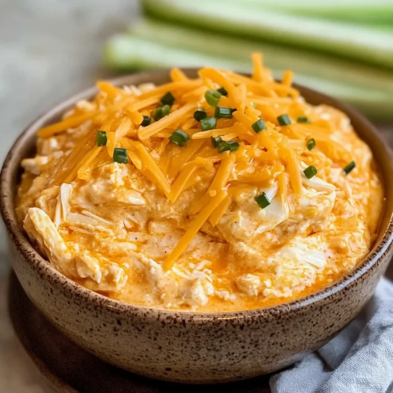 Crockpot Buffalo Chicken Dip Recipe