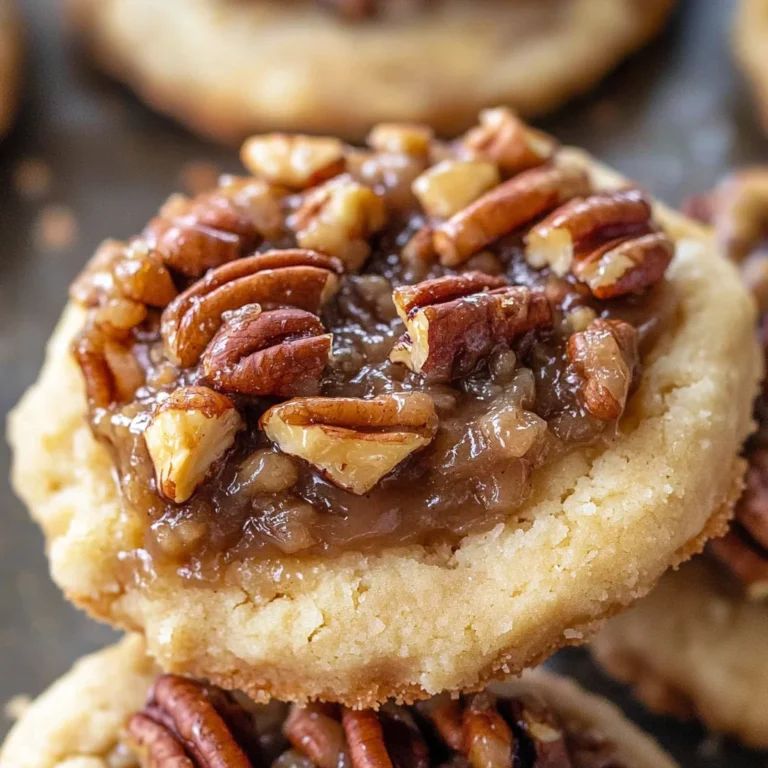 Crumbl pecan pie cookies