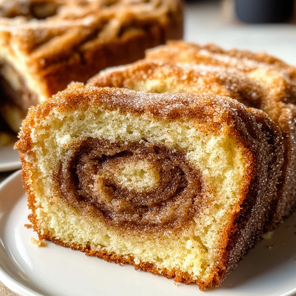 Deliciously Easy Cinnamon Donut Loaf