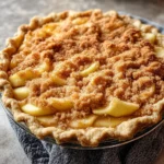 Dutch Apple Pie (with a Buttery Crumb Topping)