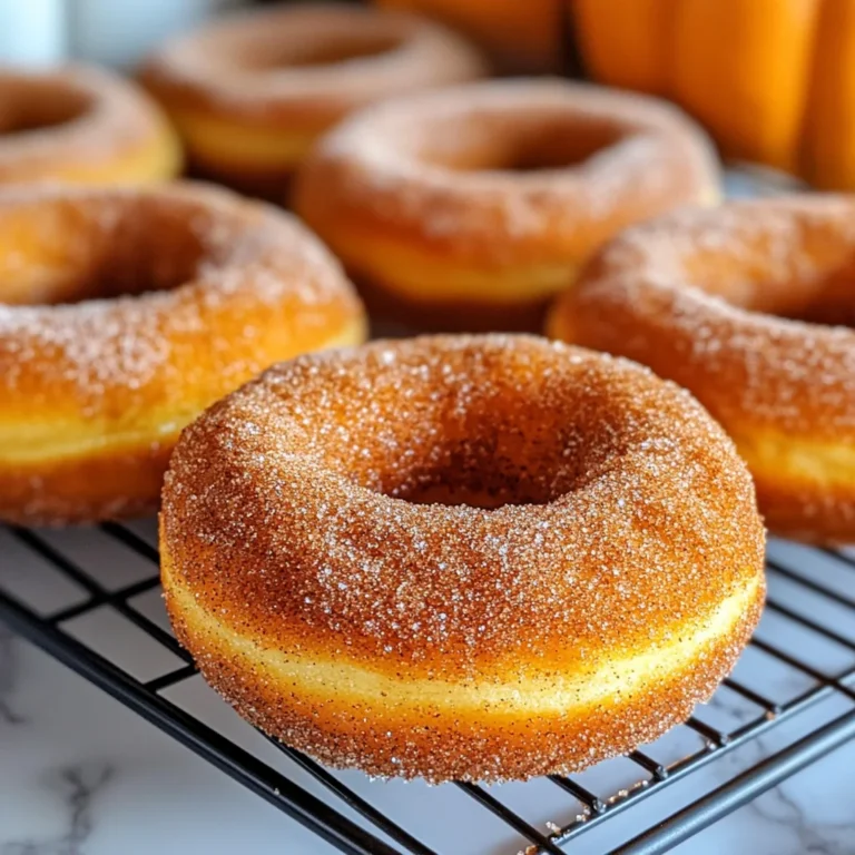 Easy Baked Pumpkin Donuts