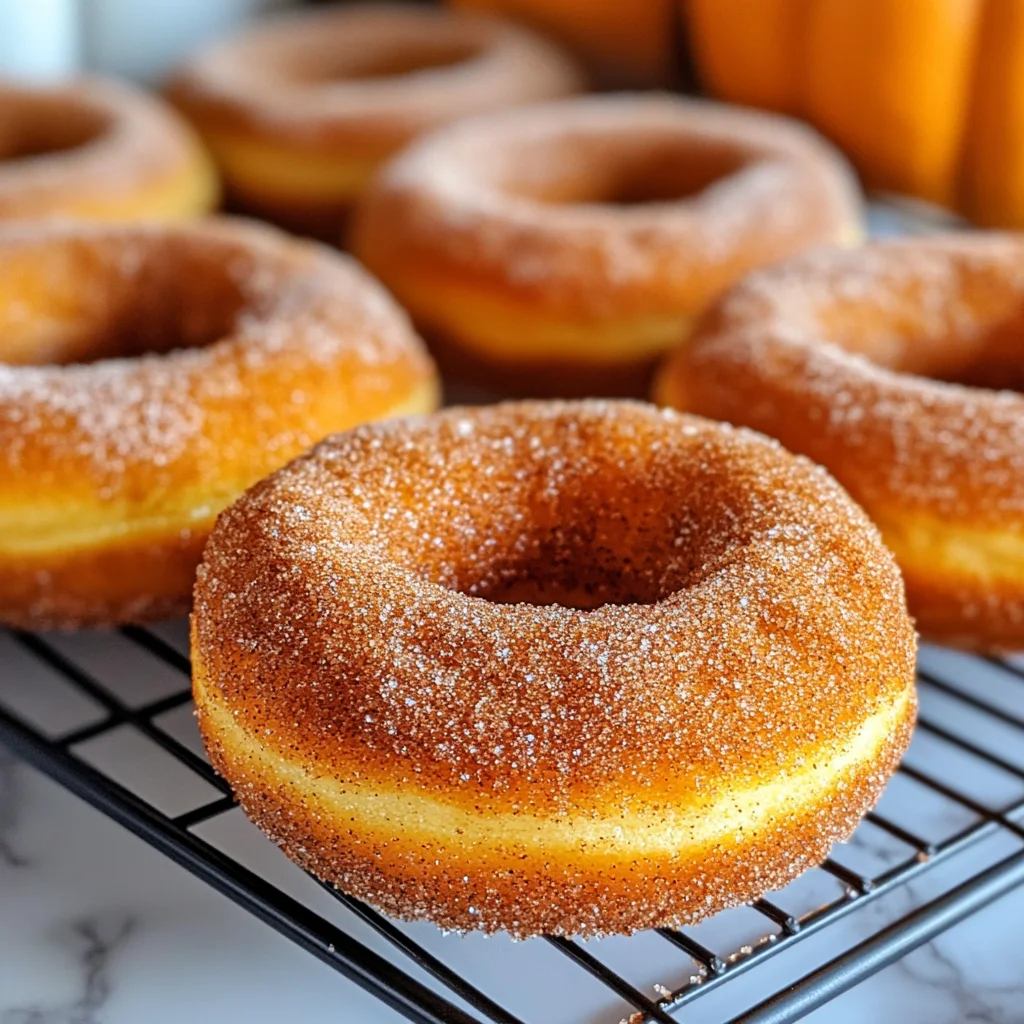 Easy Baked Pumpkin Donuts
