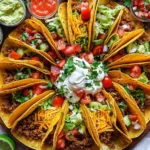 Easy Taco Recipe Dinner Board