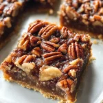 Healthy Gluten-Free Pecan Pie Bars