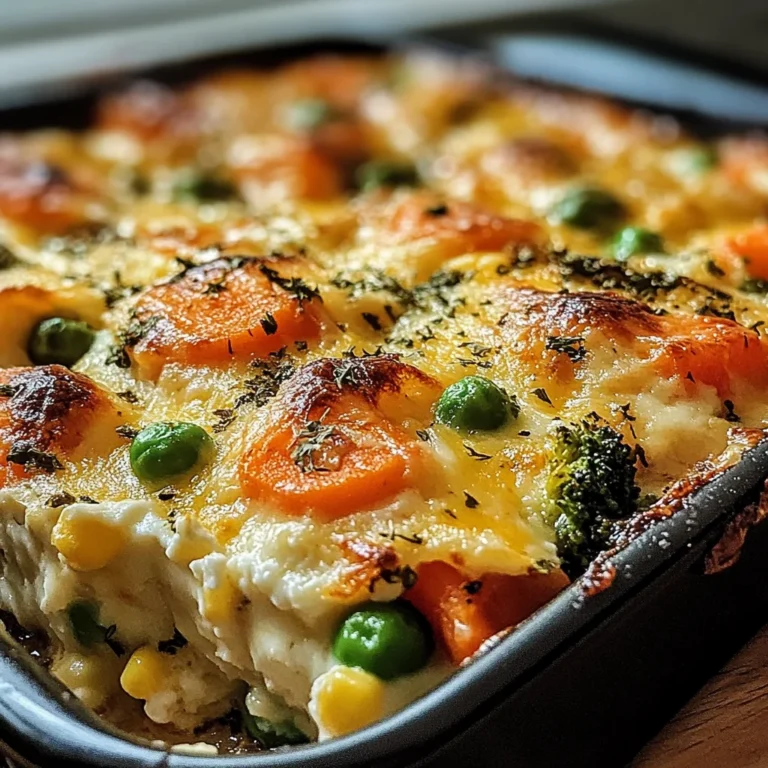 High-Protein Cottage Cheese Veggie Bake Recipe