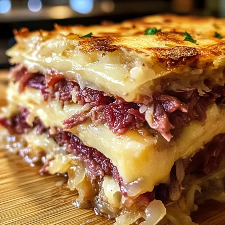 Homemade Reuben Bake