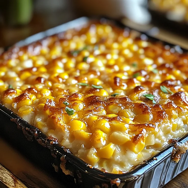 Honey-Glazed Corn Casserole