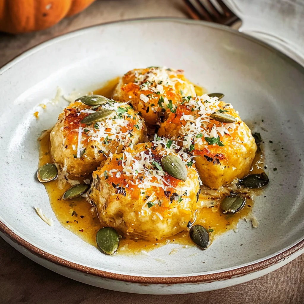 Kürbisknödel – eine köstliche Herbst-Beilage!