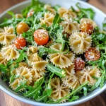 Lemon Arugula Pasta Salad