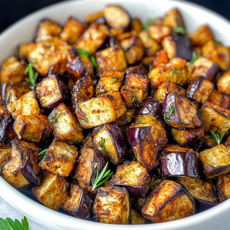 Low-Calorie Air Fryer Eggplant