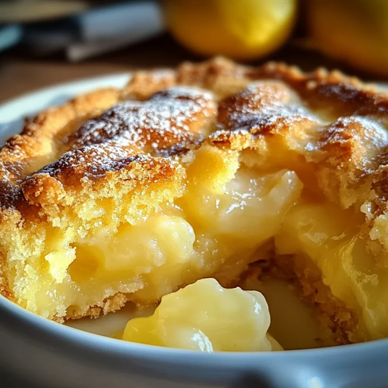 Magic Lemon Cobbler: A Sweet, Tangy Dessert Delight