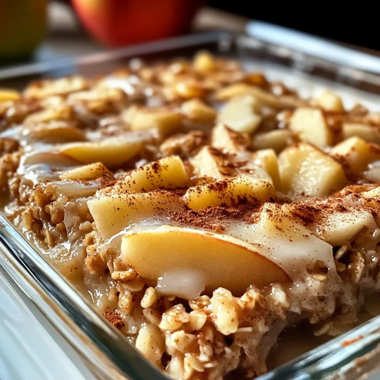 Oatmeal Apple Breakfast Bake