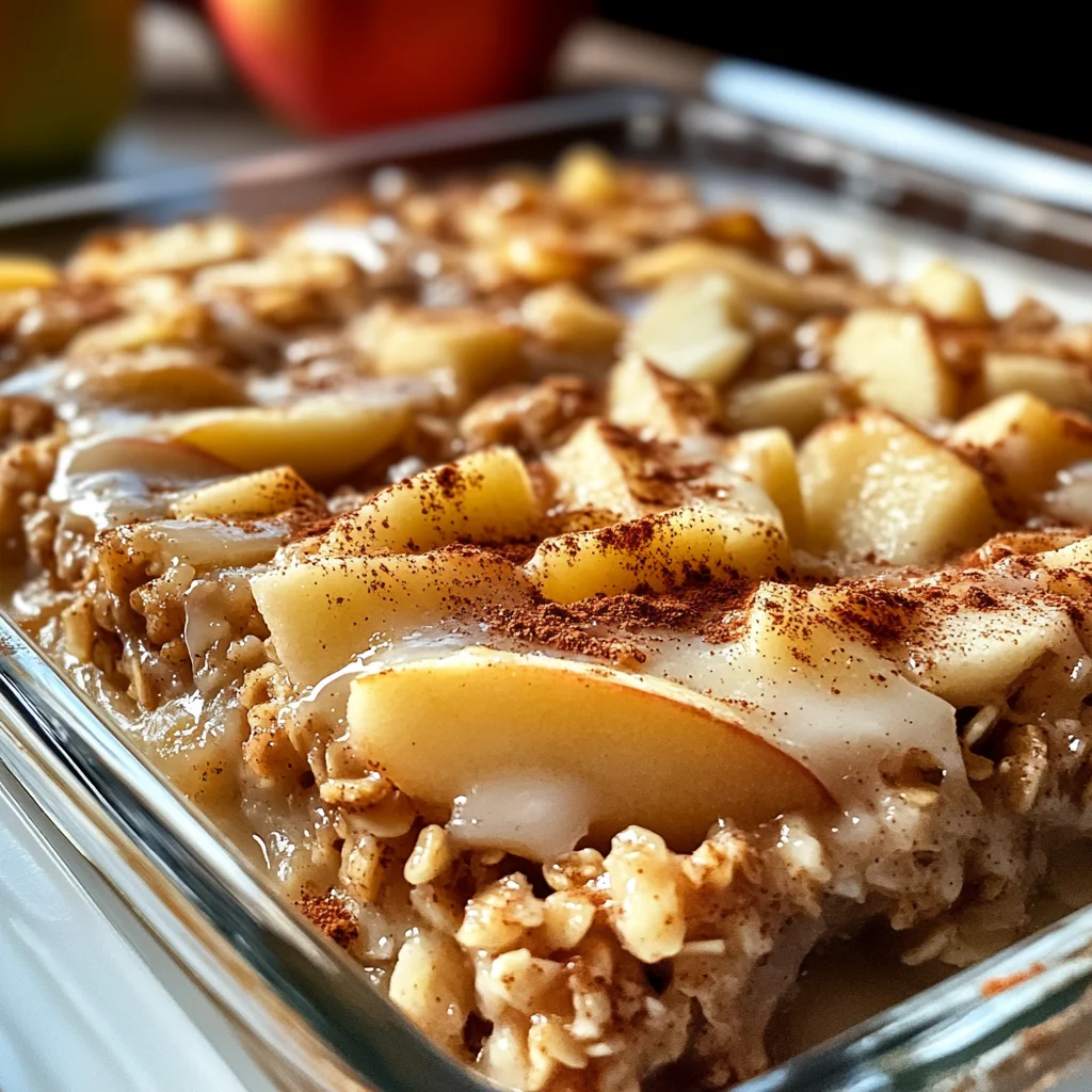 Oatmeal Apple Breakfast Bake