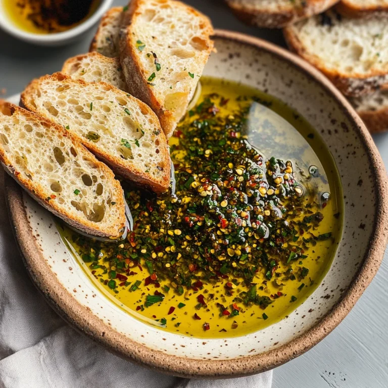 Olive Oil and Balsamic Vinegar Bread Dip