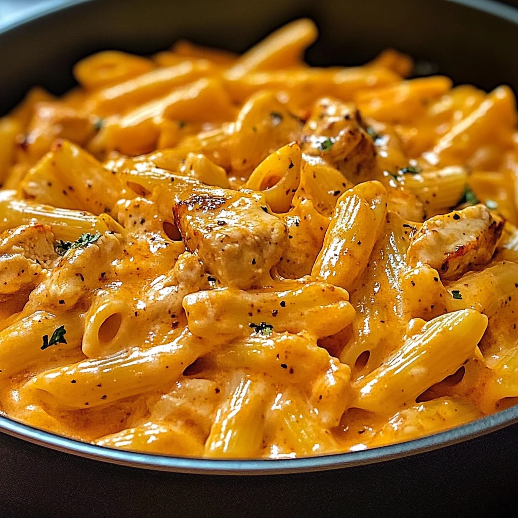 One-Pot Smoky Chipotle Cheesy Chicken Pasta