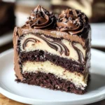 Perfect Marble Cake with Chocolate Buttercream: The Ultimate Swirled Dessert