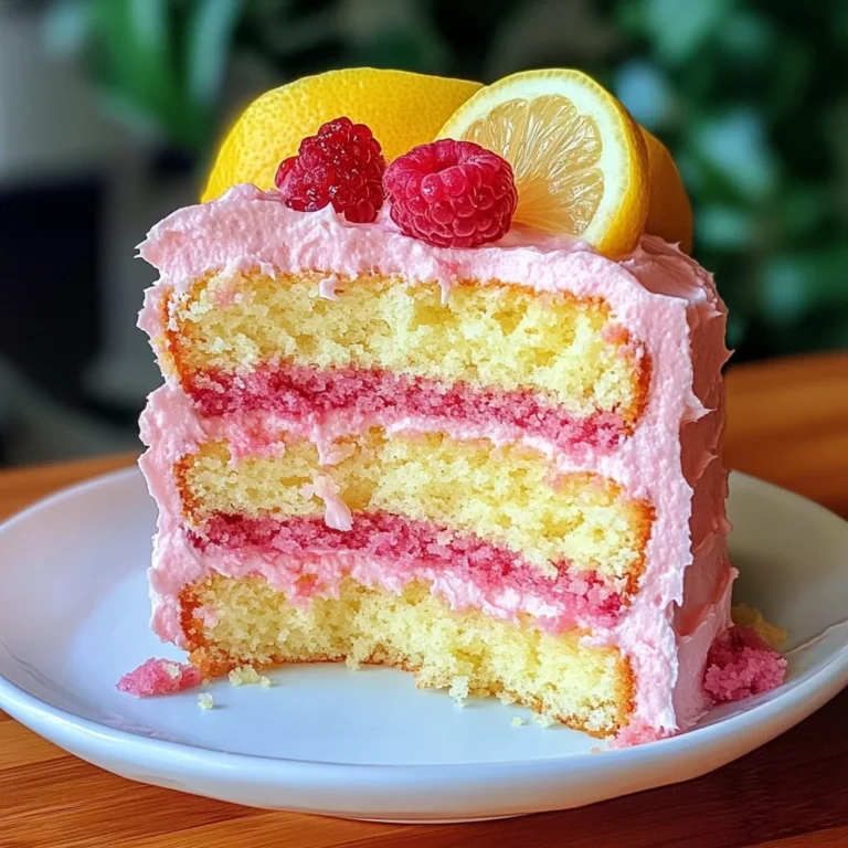 Pink Lemonade Cake