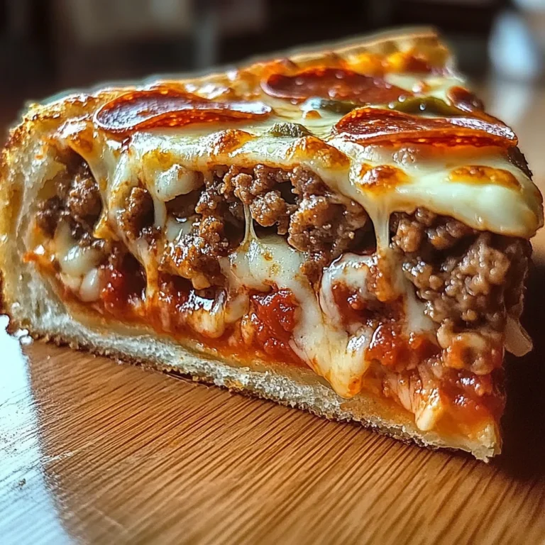 Pizza Burger Pie: A Delicious Twist on Classic Flavors