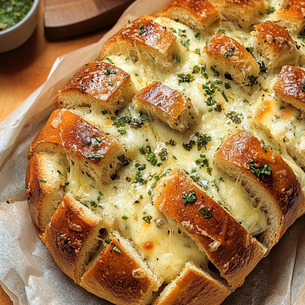 Pull Apart Garlic Bread Recipe