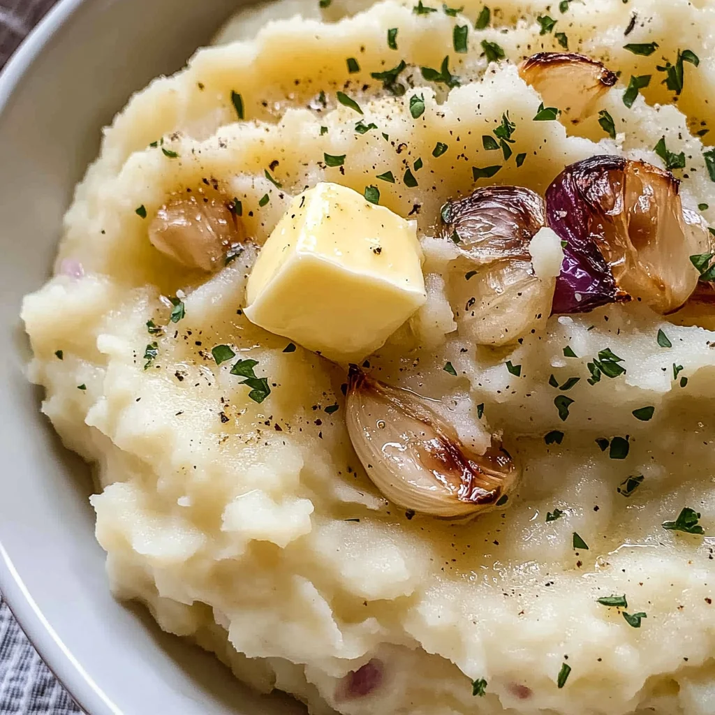 Roasted Garlic Mashed Potatoes