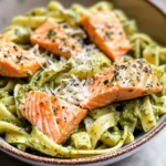 Salmon Pesto Pasta