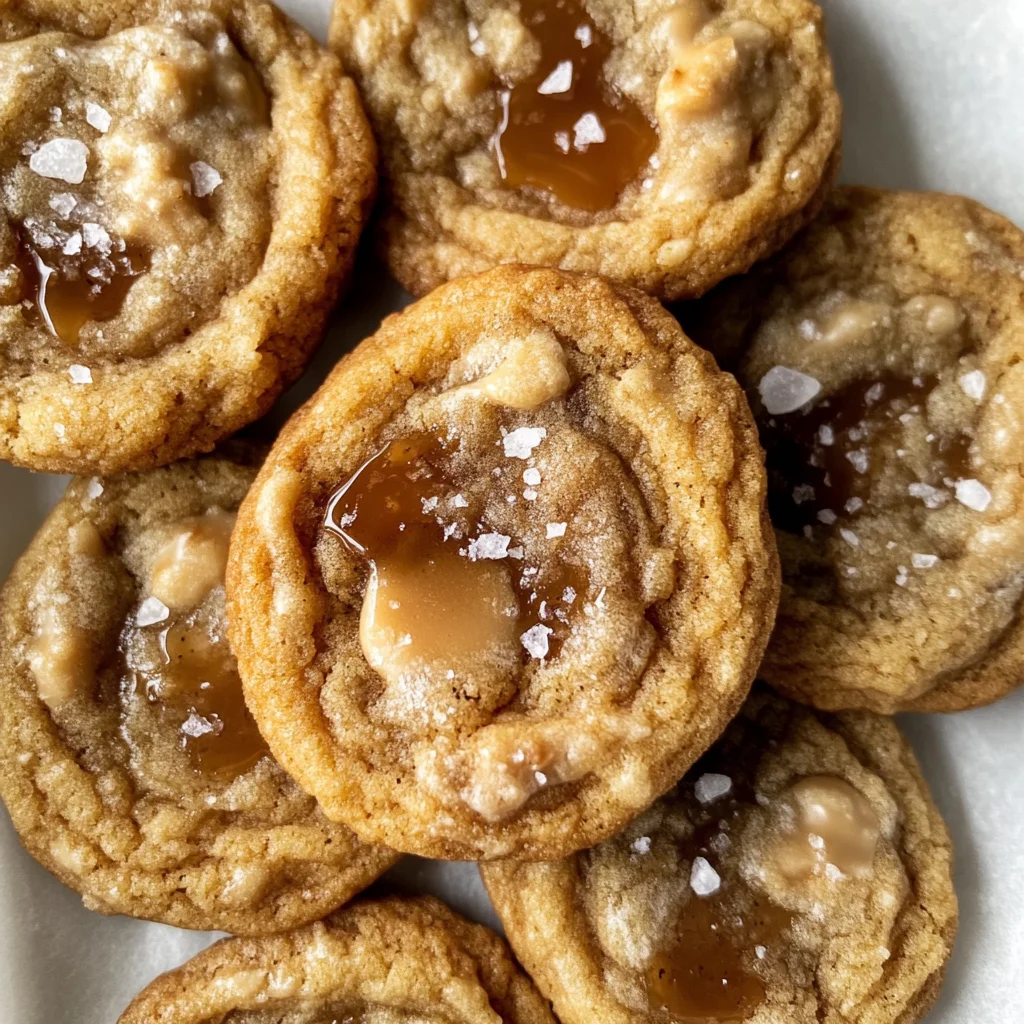 Salted Caramel Cookie Recipe