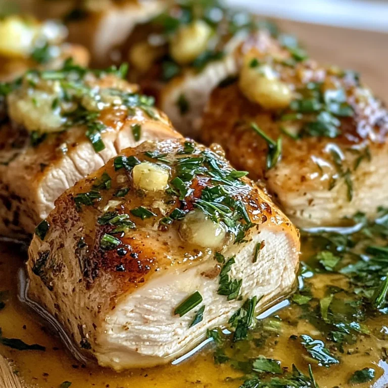 Savory Garlic Butter Turkey Tenderloin