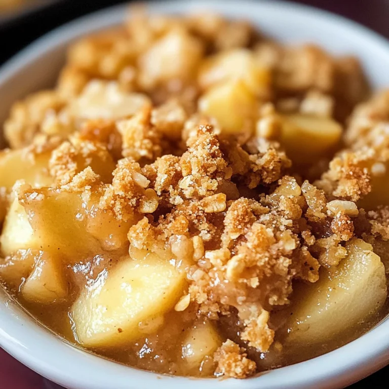 Simple Apple Crumble (Apple Crisp)