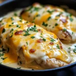 Smothered Cheesy Sour Cream Chicken