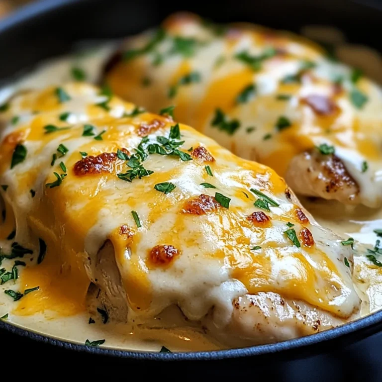 Smothered Cheesy Sour Cream Chicken